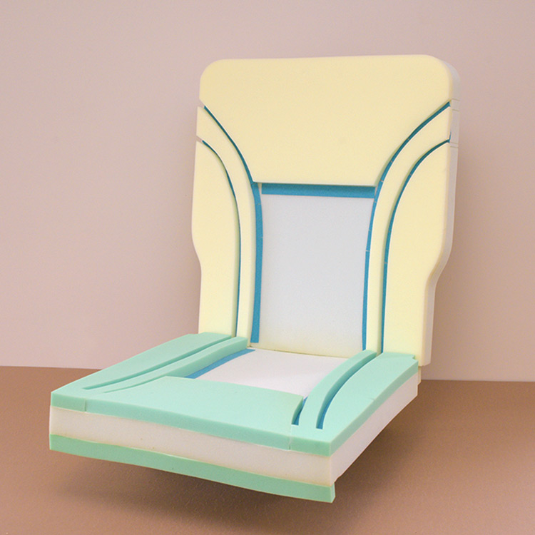 Laser-Cut Styrofoam Seats: Solid 3D Polystyrene Furniture